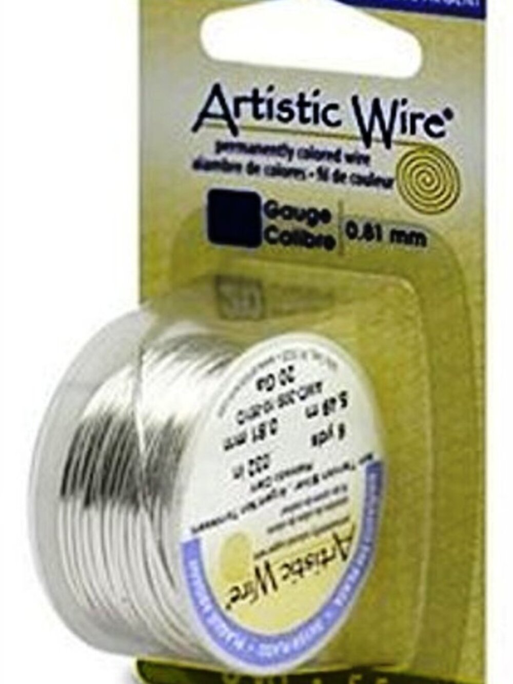 SIXTY (60) Yards Artistic Wire Brand 30 Gauge Silver Wire - TWO SPOOLS